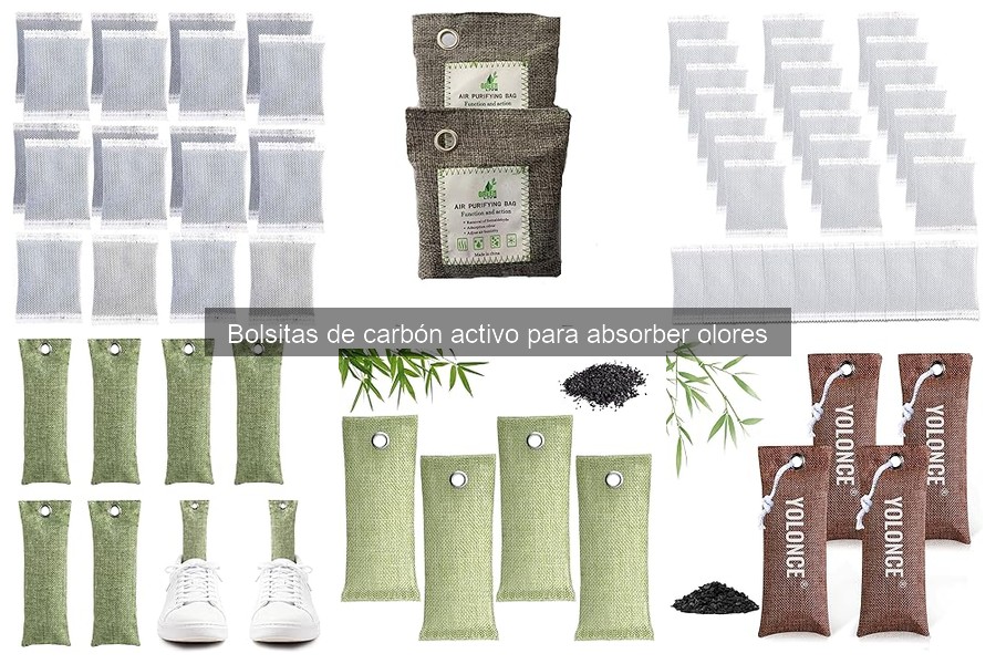 Mejores bolsitas de carbón activo para eliminar olores