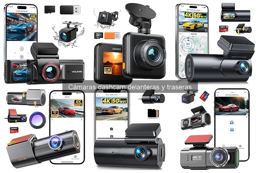 Mejores cámaras dashcam para viajes largos en seguridad