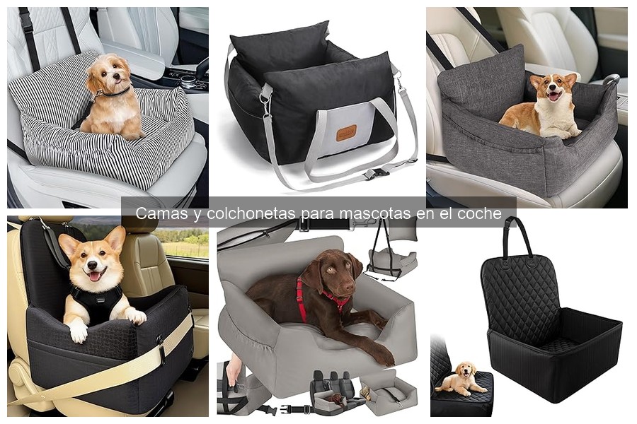 Mejores camas y colchonetas para mascotas en el coche