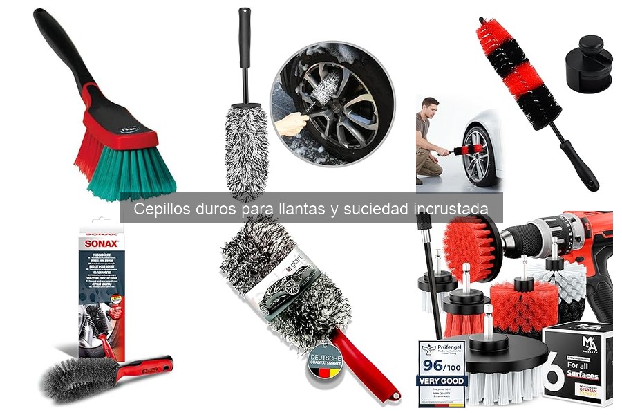 Mejores cepillos duros para llantas según opiniones de usuarios