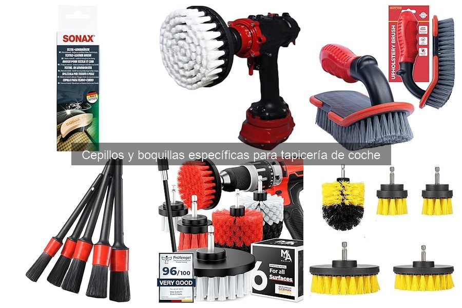Mejores Cepillos para Tapicería de Coche: Comparativa 2023