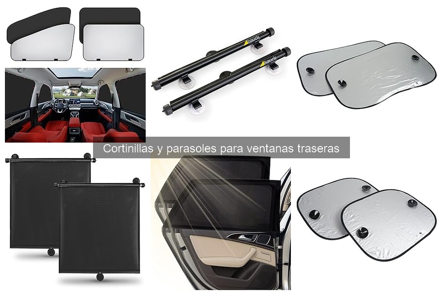 Mejores cortinillas y parasoles para coches familiares
