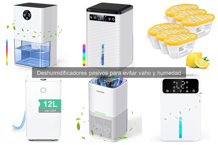 Mejores deshumidificadores pasivos para coches pequeños