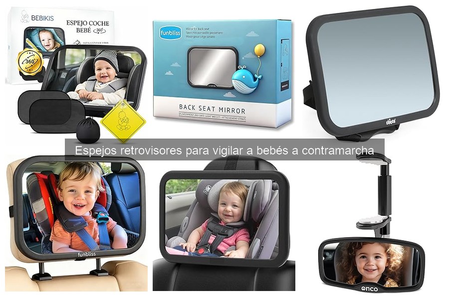 Mejores espejos retrovisores a contramarcha para bebés 2023