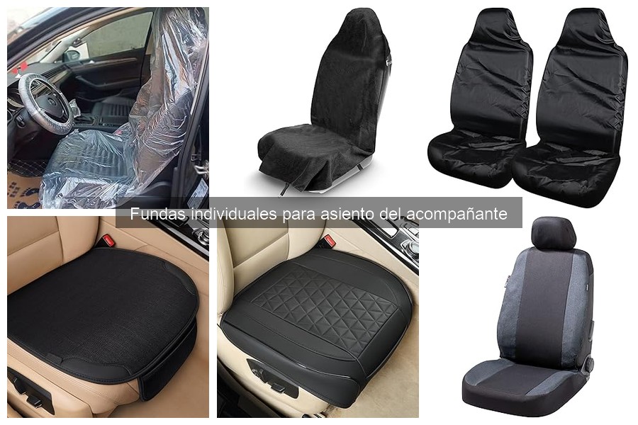 Mejores fundas individuales para asiento del acompañante 2023