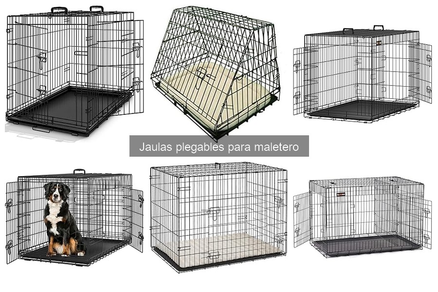 Mejores jaulas plegables para maletero en 2023