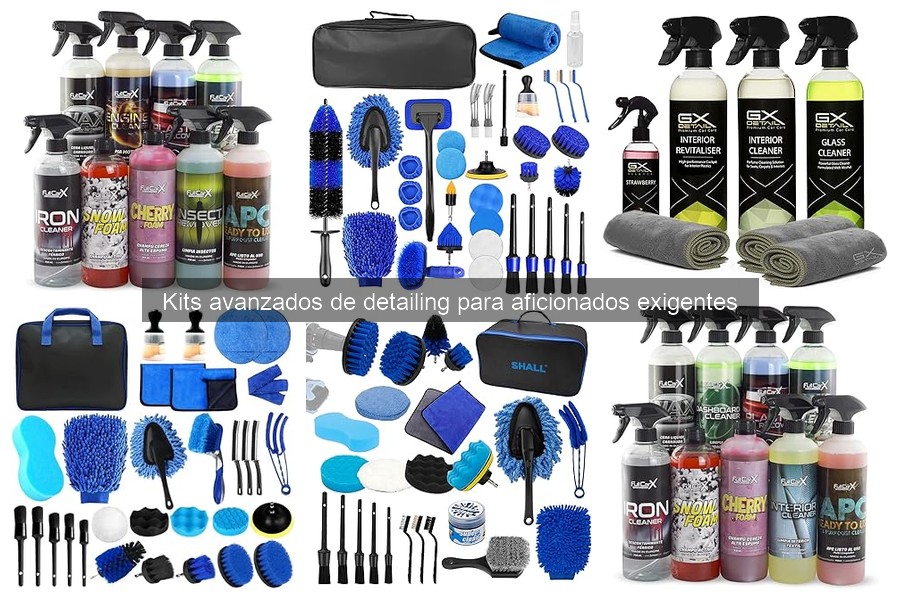 Mejores Kits de Detailing para Aficionados Exigentes