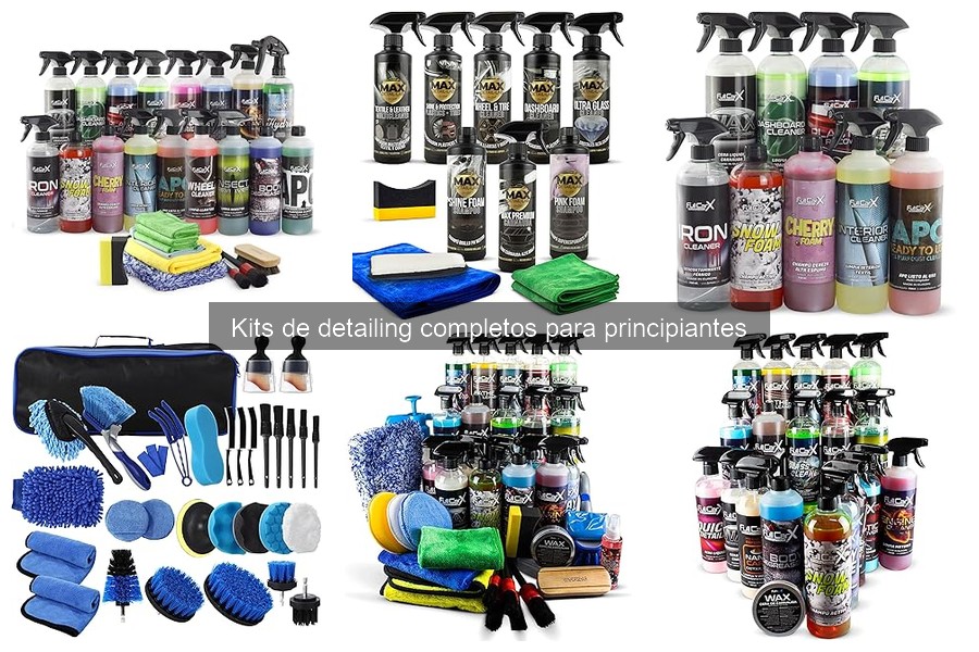 Mejores Kits de Detailing para Principiantes en 2023
