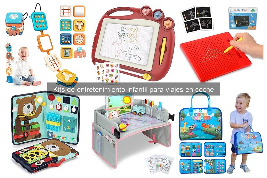Mejores kits de entretenimiento infantil para viajes en coche