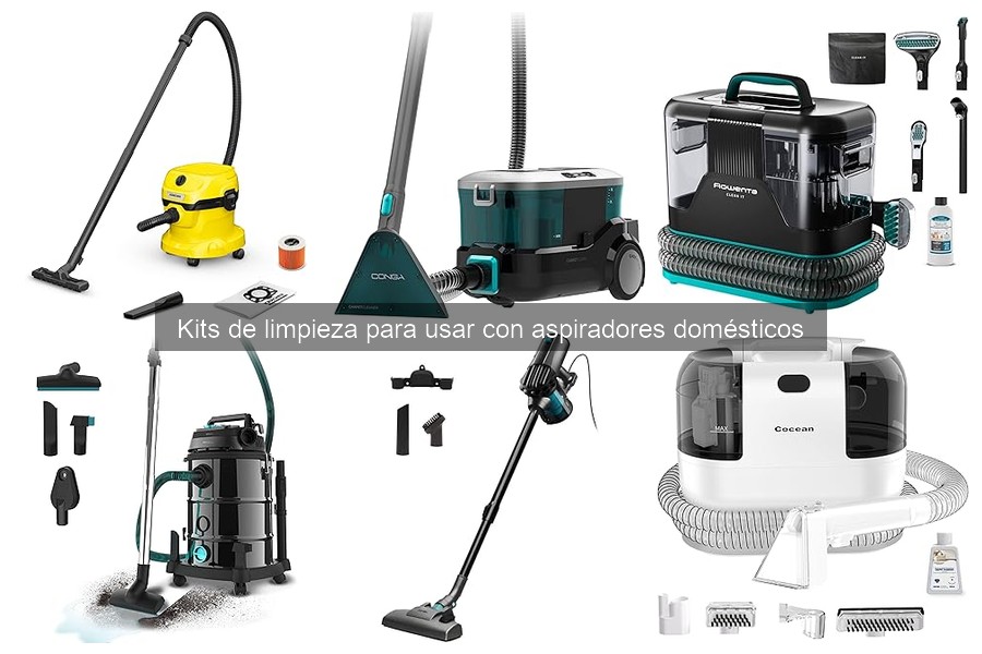 Mejores kits de limpieza para aspiradores en Amazon