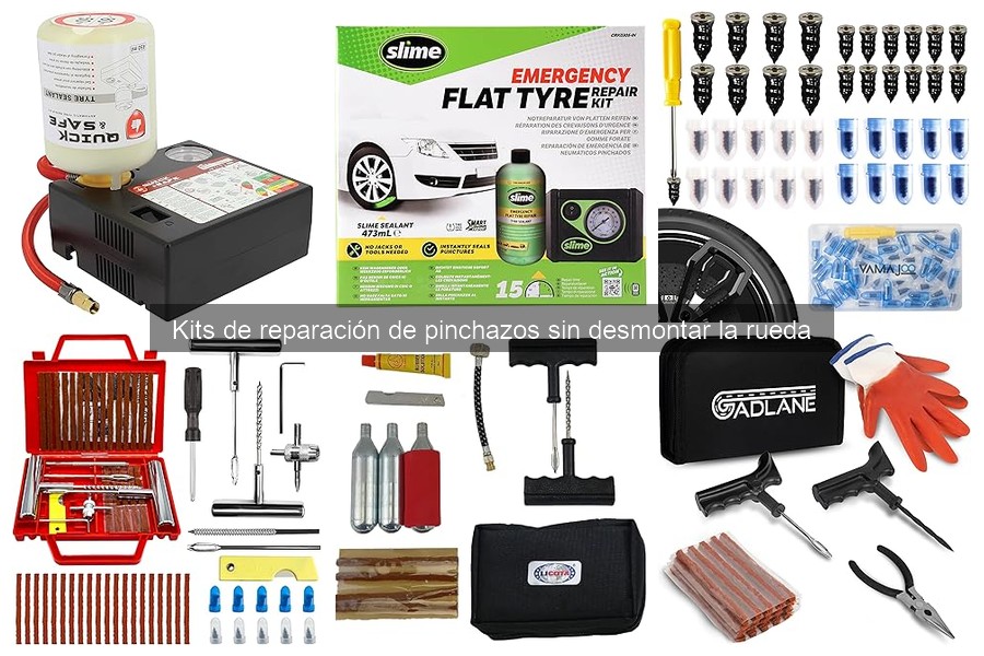 Mejores kits de reparación de pinchazos para coches familiares