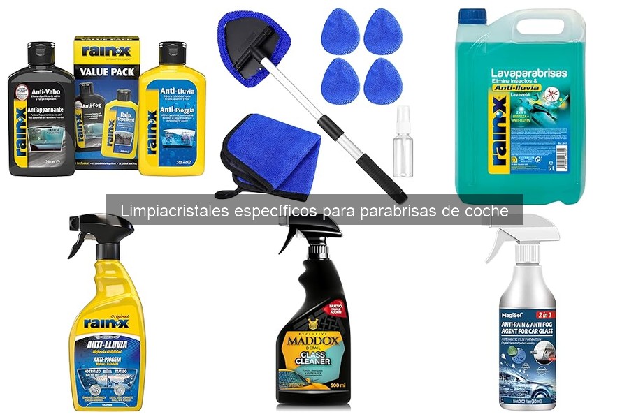 Mejores limpiacristales para parabrisas en 2023