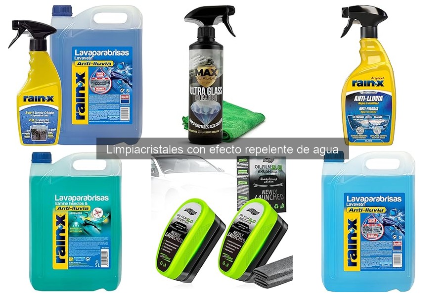 Mejores limpiacristales repelentes para coches en 2023