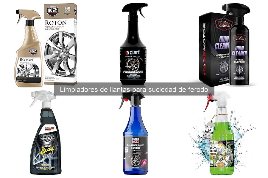 Mejores limpiadores de llantas para suciedad de ferodo