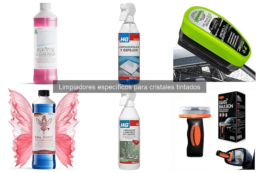 Mejores limpiadores para cristales tintados según usuarios