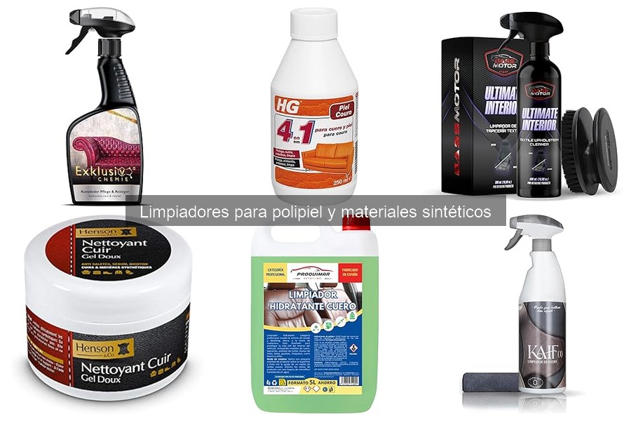 Mejores Limpiadores para Polipiel según Usuarios en 2023