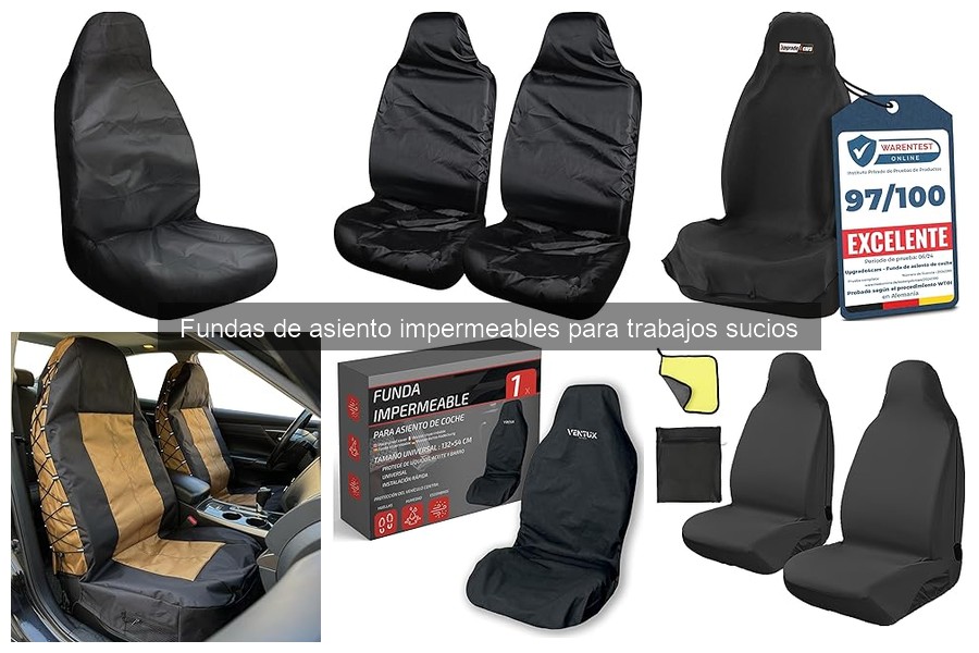 Mejores lugares para comprar fundas de asiento impermeables
