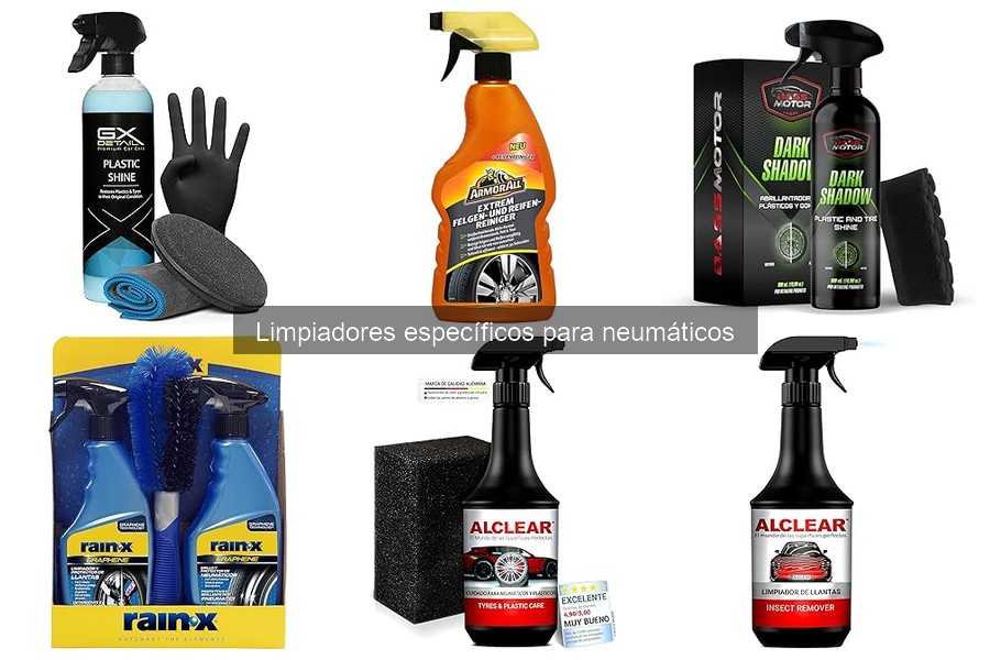 Mejores lugares para comprar limpiadores de neumáticos baratos