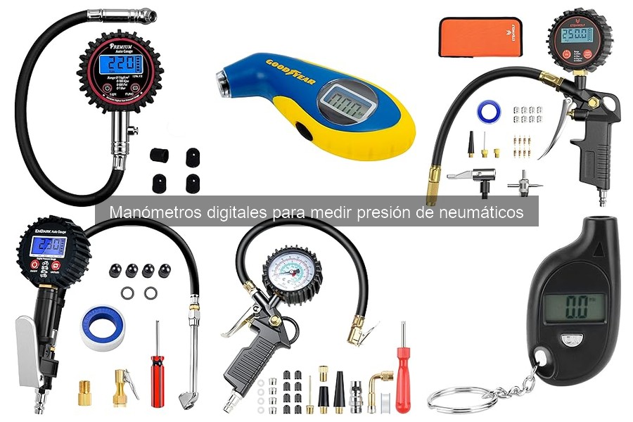 Mejores manómetros digitales para presión de neumáticos 2023