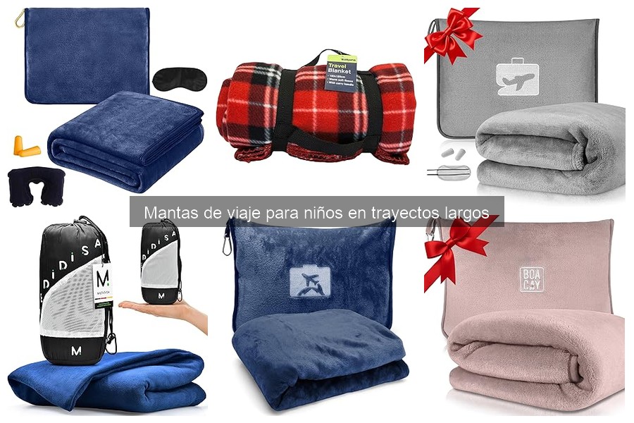 Mejores mantas de viaje para niños en 2023: Comparativa y opiniones