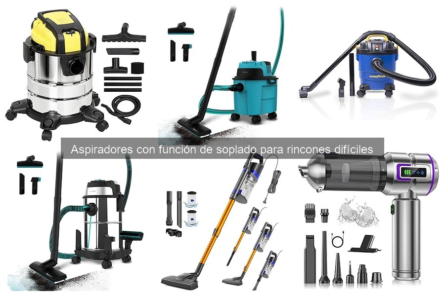 Mejores marcas de aspiradores con función de soplado en 2023