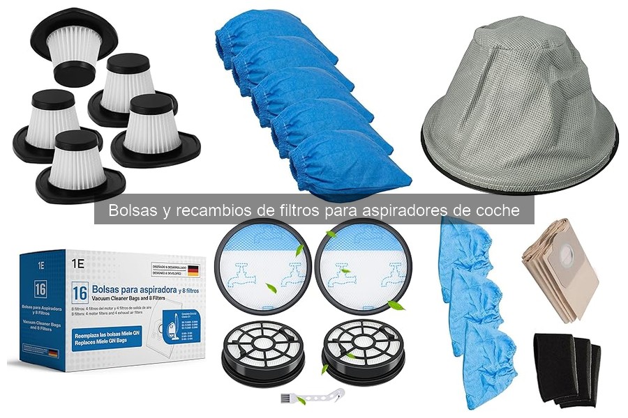 Mejores marcas de bolsas y filtros para aspiradores de coche
