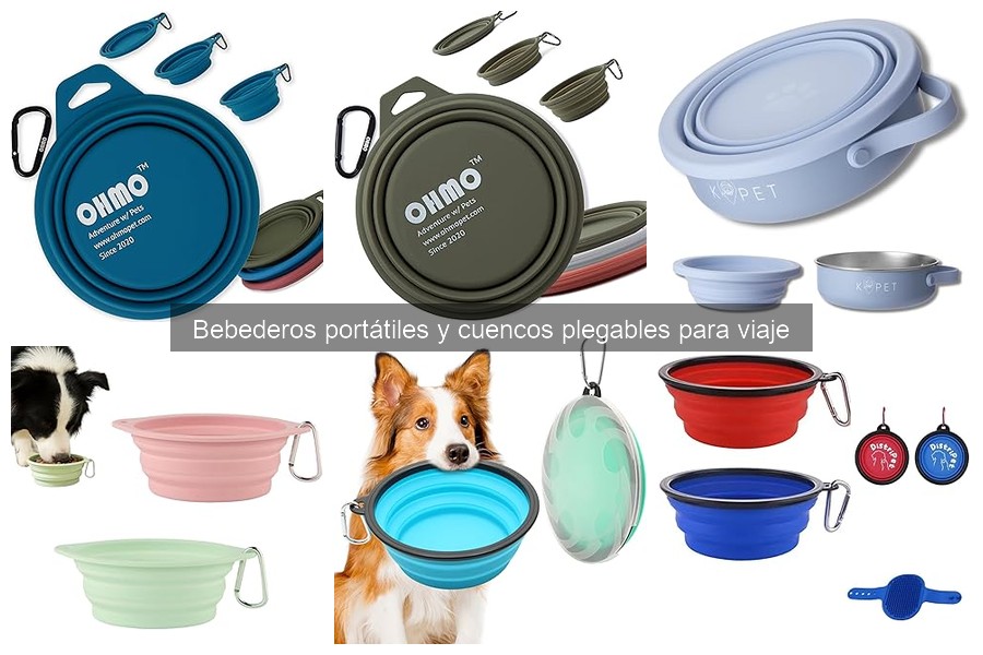 Mejores materiales para bebederos portátiles para mascotas