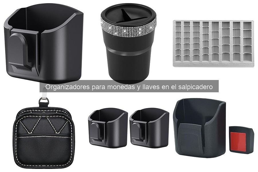 Mejores materiales para organizadores de monedas y llaves