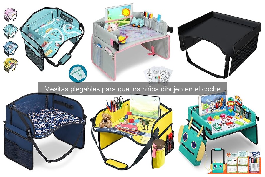 Mejores mesitas plegables para niños en viajes largos