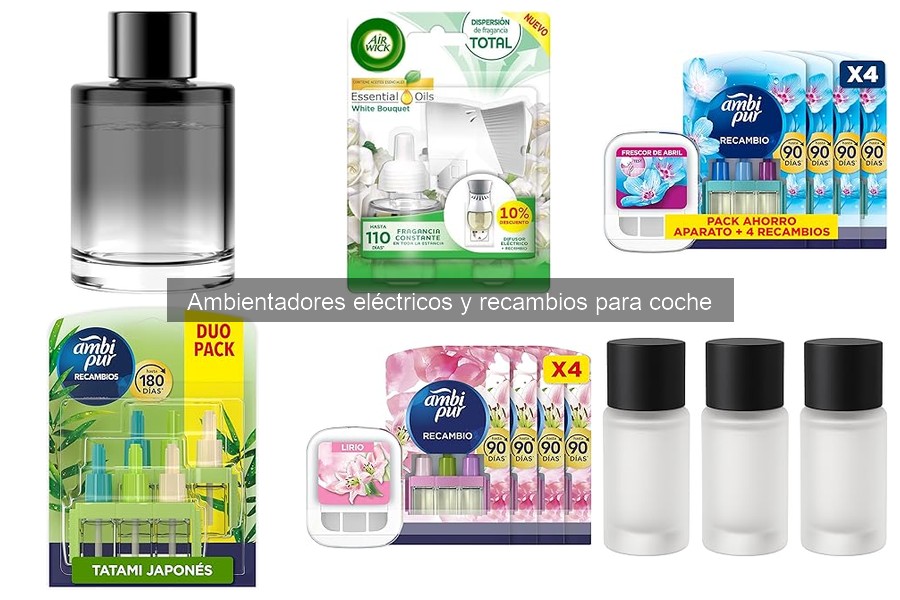 Mejores Ofertas en Ambientadores Eléctricos para Coche