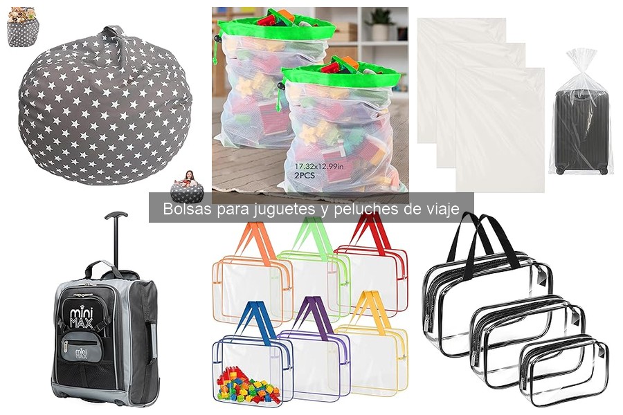 Mejores Ofertas en Bolsas para Juguetes y Peluches de Viaje