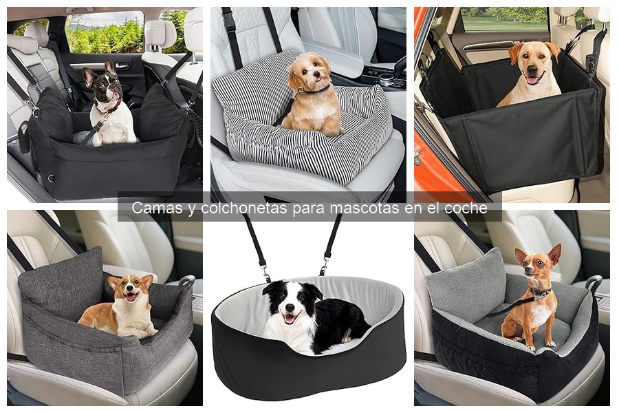 Mejores ofertas en camas y colchonetas para mascotas en coche