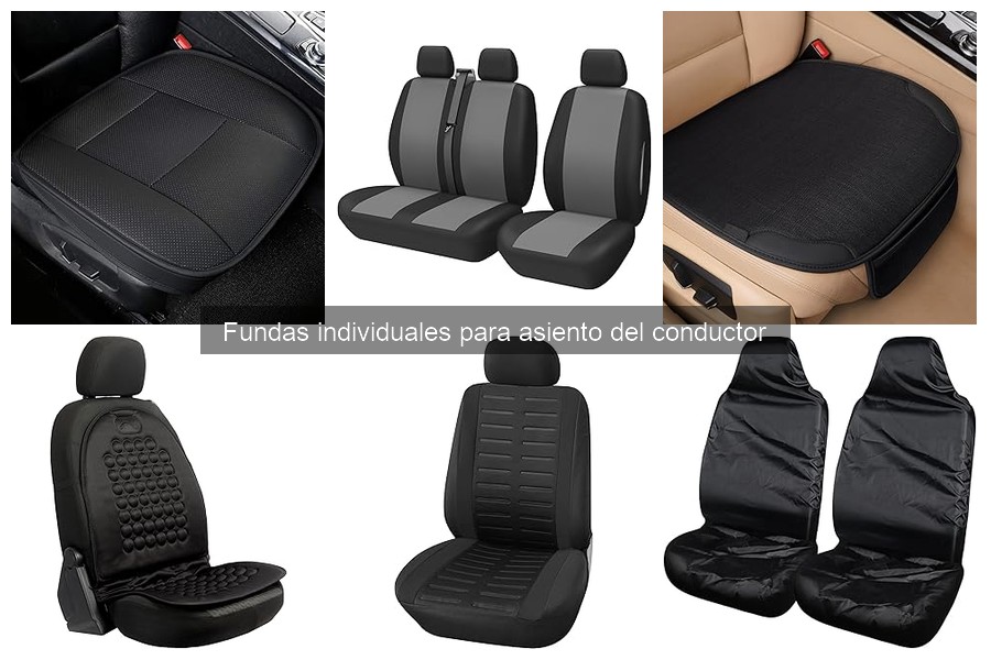 Mejores ofertas en fundas individuales para asiento del conductor