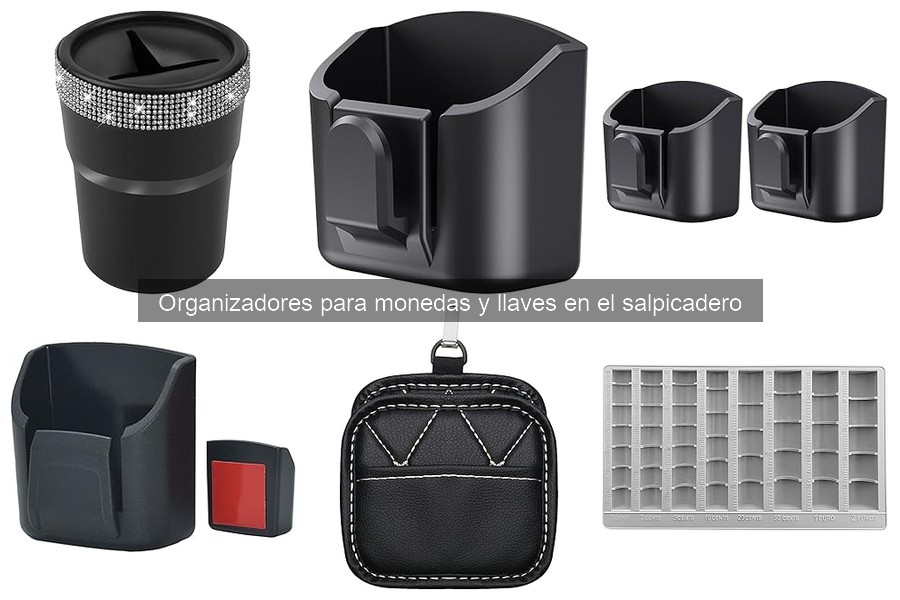 Mejores ofertas para organizadores de monedas y llaves en coche