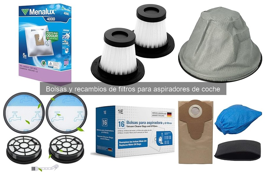 Mejores ofertas y precios de filtros para aspiradores de coche