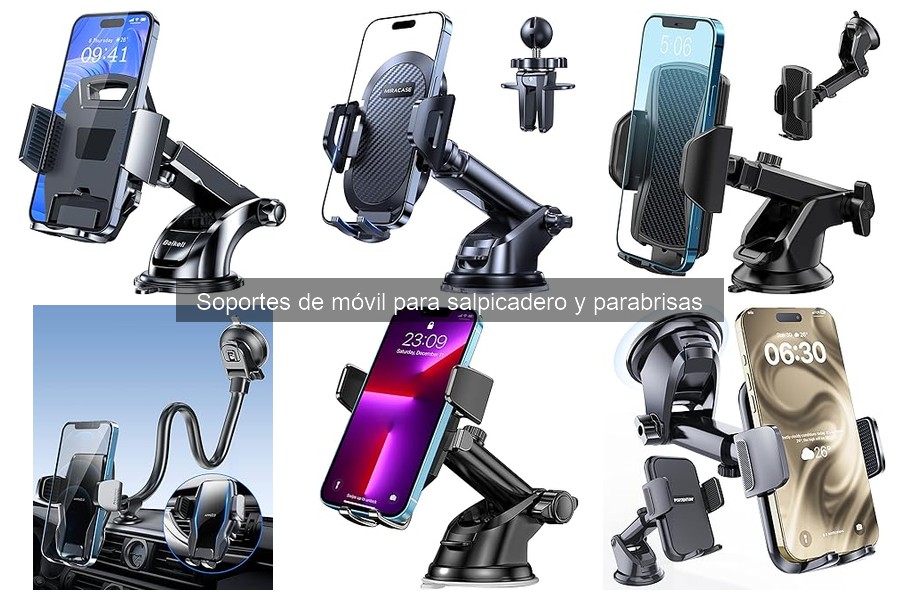 Mejores Ofertas y Precios de Soportes de Móvil para Coche