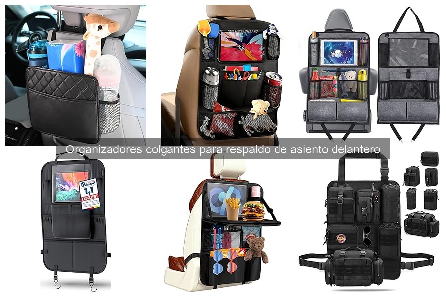 Mejores organizadores colgantes para coche en Amazon