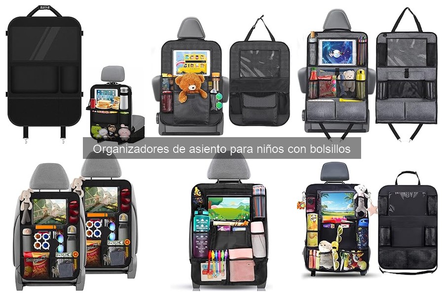 Mejores organizadores de asiento para niños en 2023