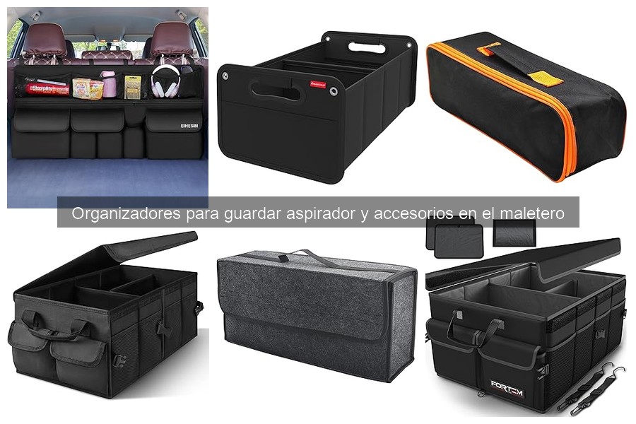 Mejores organizadores de maletero para el cuidado del coche
