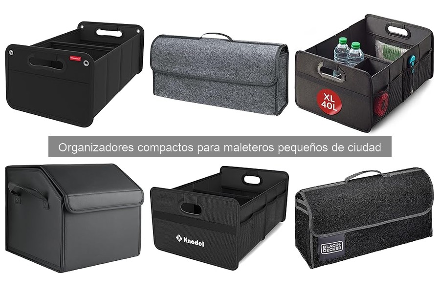 Mejores organizadores para maleteros de coches pequeños