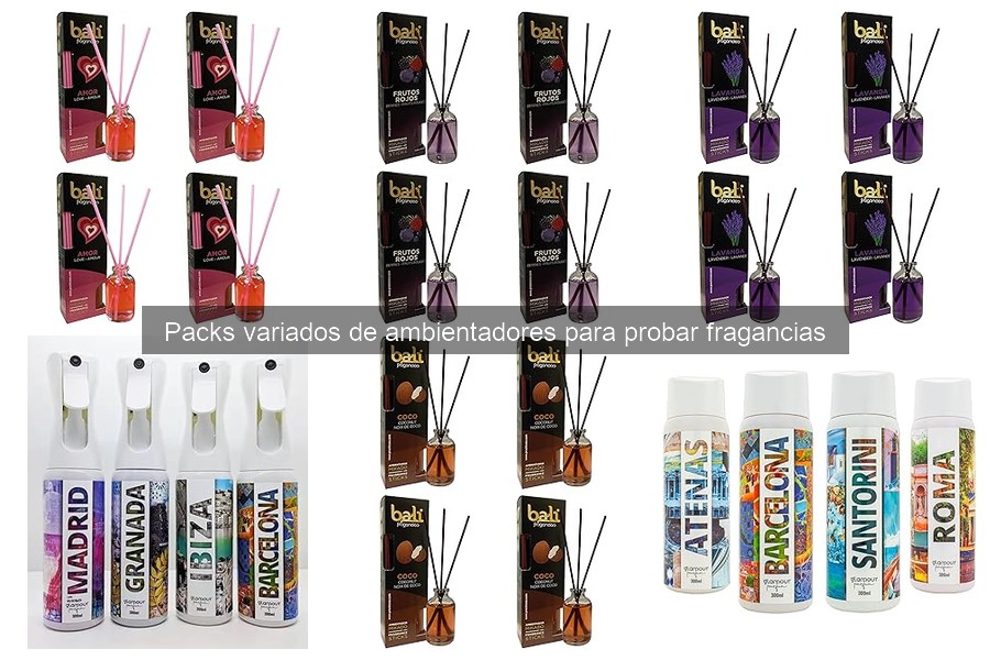 Mejores packs de ambientadores: fragancias para tu hogar
