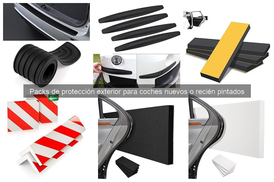 Mejores packs de protección para coches recién pintados
