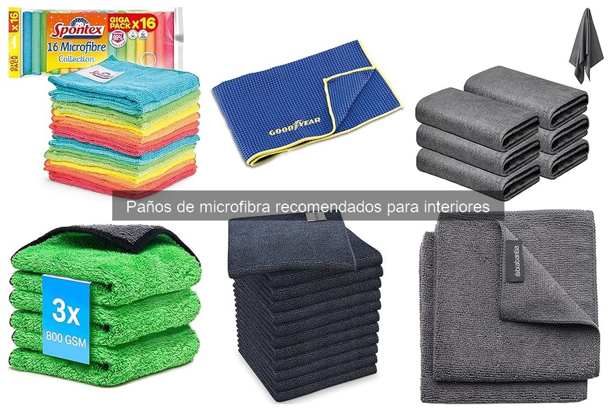 Mejores paños de microfibra para coches familiares