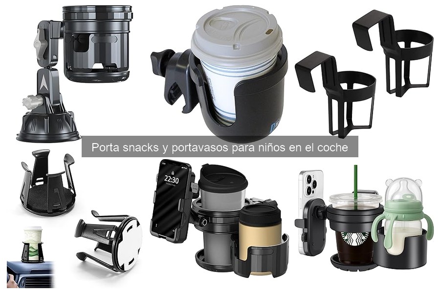 Mejores porta snacks para niños en el coche: comparativa 2023