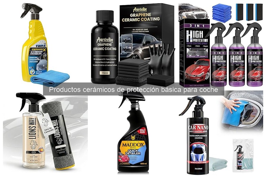 Mejores productos cerámicos de protección para coches 2023