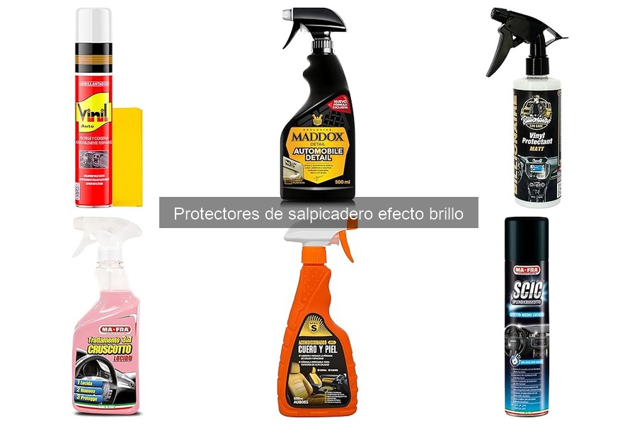 Mejores Protectores de Salpicadero Efecto Brillo para Coches