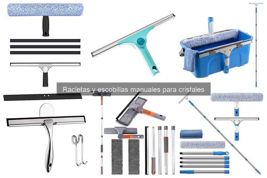 Mejores racletas para limpiar cristales en casa