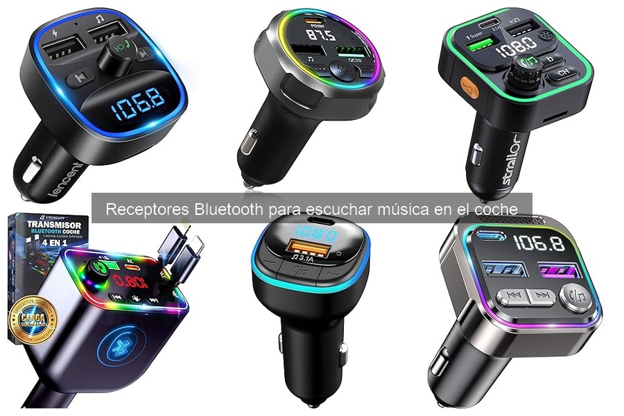 Mejores receptores Bluetooth para coches en 2023