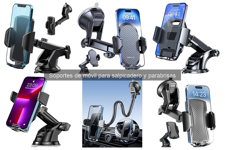 Mejores soportes de móvil para salpicadero en 2023