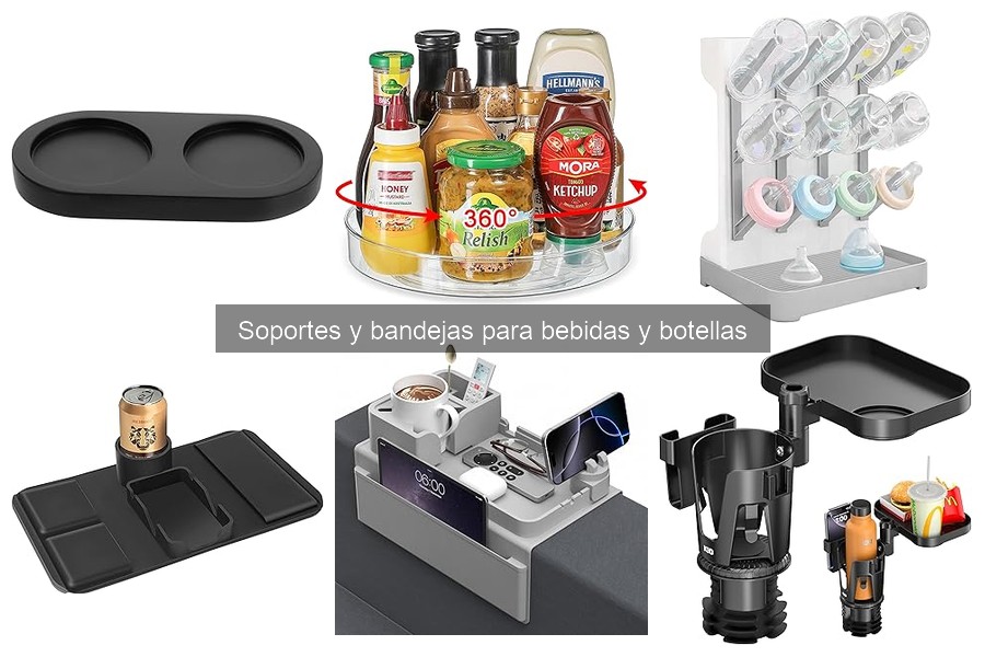 Mejores soportes para bebidas en coches familiares